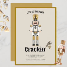Festlicher Nussknacker Elegante neutrale Weihnacht