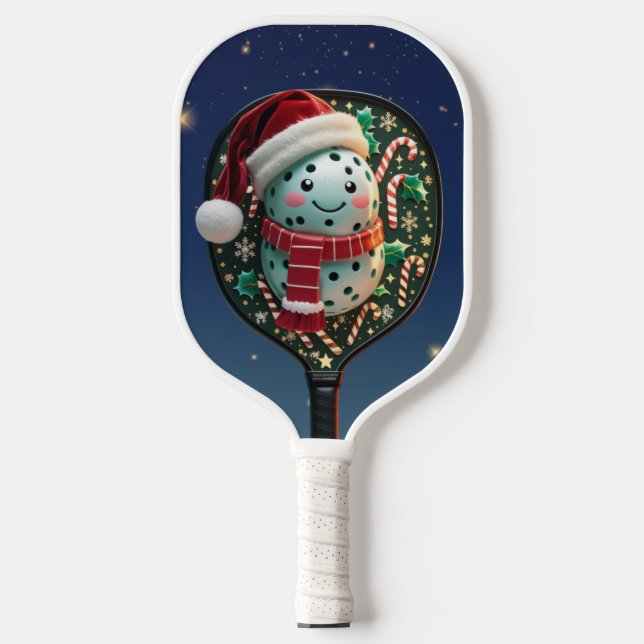 Festlicher Pickleball Cheer Schläger (Vorderseite)