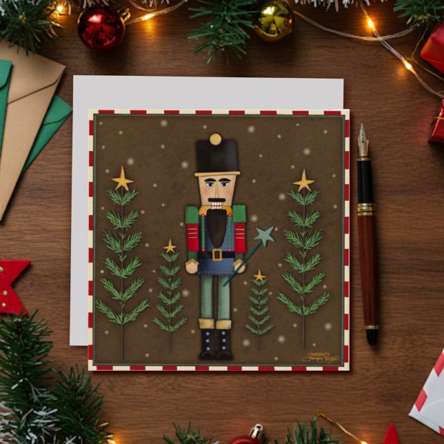 Festlicher Spaß Traditionelle Ernährung Weihnachte Feiertagskarte (Von Creator hochgeladen)