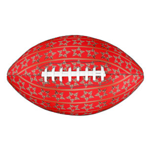 Festlicher Sternrotfußball Football