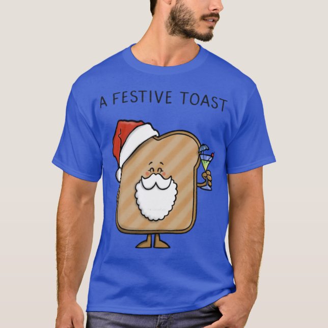 Festlicher Toast T-Shirt (Vorderseite)