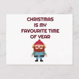 Festlicher Urlaub Postkarte