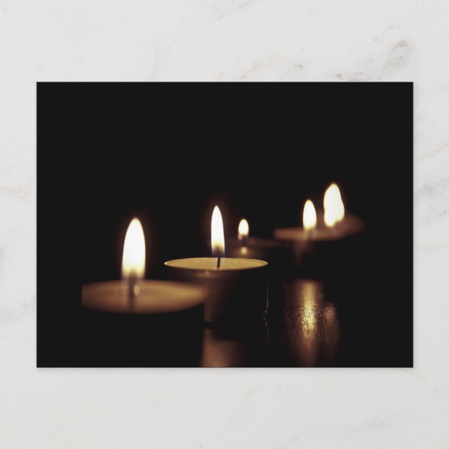 Festlicher Urlaub Postkarte (Vorderseite)