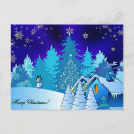 Festlicher Urlaub Postkarte