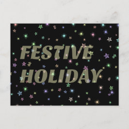 Festlicher Urlaub Postkarte