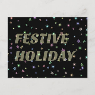 Festlicher Urlaub Postkarte