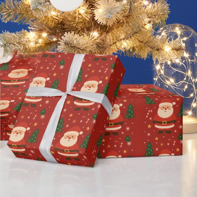 Festlicher Urlaubsglanz Geschenkpapier (Feiertage)