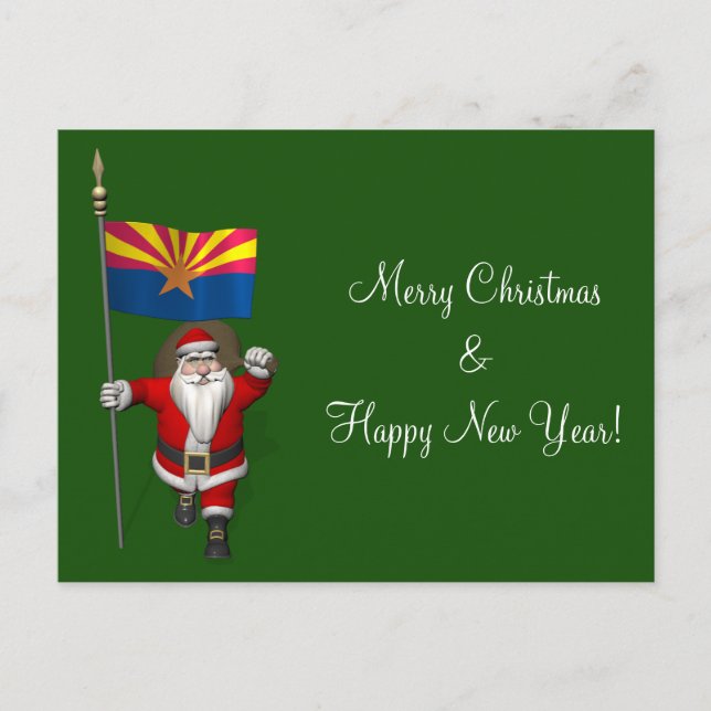 Festlicher Vater Weihnachten Besuch Arizona (Vorderseite)