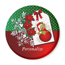 Festlicher Weihnachtsbär