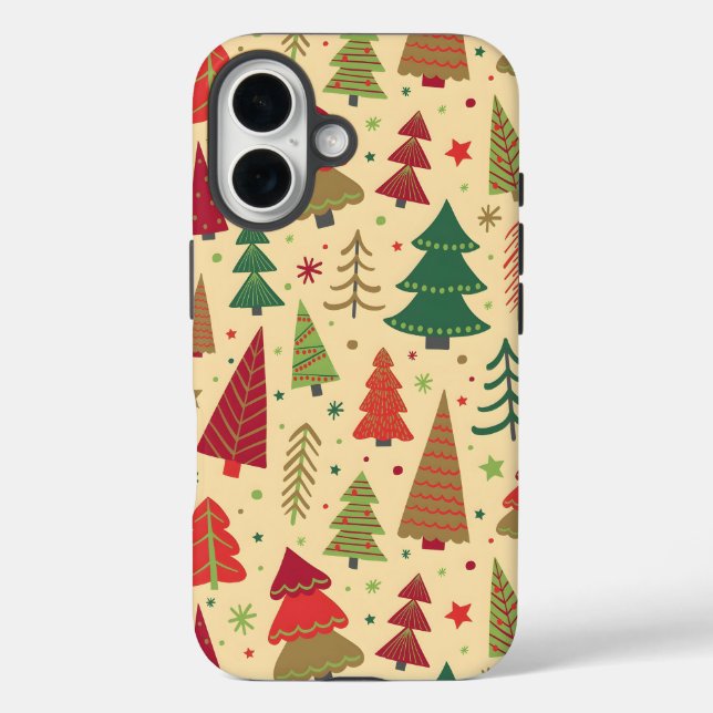 Festlicher Weihnachtsbaum-iPhone-Hülle Case-Mate iPhone Hülle (Rückseite)