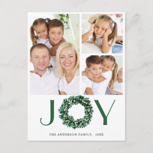 Festlicher Weihnachtsfeiertag Postkarte