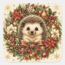 Festlicher Weihnachtskranz Weihnachtsigel