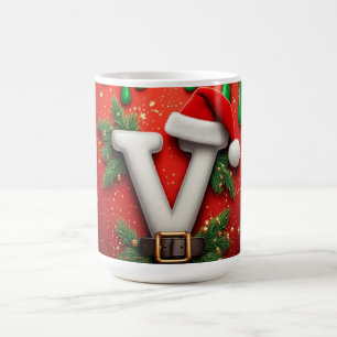 Festlicher Weihnachtsmann-Hut V für Winterdekorati Kaffeetasse