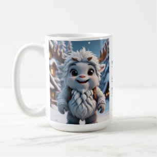 Festlicher Yeti Kaffeetasse