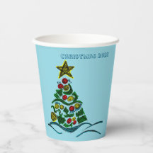 Festliches Crafty Tree Weihnachtsfest Party