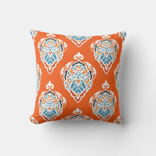 Festliches Damast-Vintage-Muster, elegantes Design Kissen
