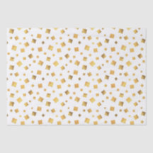 Festliches elegantes Gold-Konfetti-Geschenk