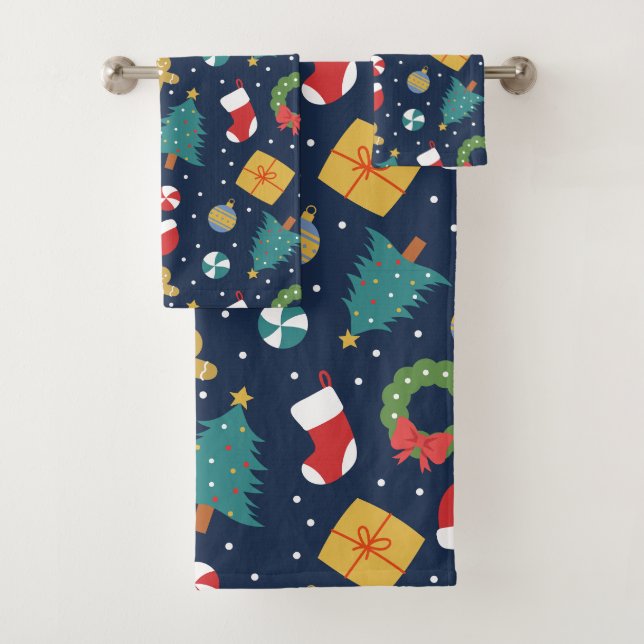 Festliches Geblüht Handtuch-Set Badhandtuch Set (Insitu)