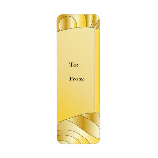 Festliches goldenes Design
