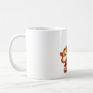 Festliches Hamster und Weihnachtsbaum Kaffeetasse