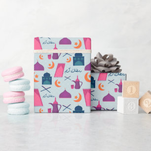 Festliches islamisches Ramadan-Design Geschenkpapier