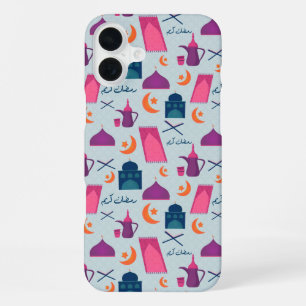 Festliches islamisches Ramadan-Design iPhone 16 Plus Hülle