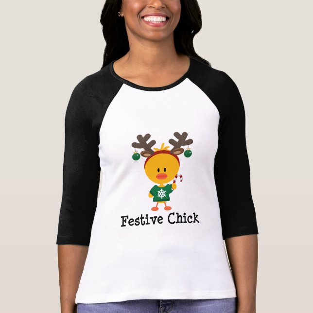Festliches Küken T-Shirt (Vorderseite)