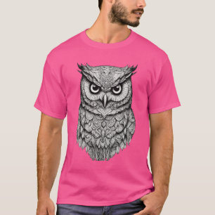 Festliches Kulturfest – Schwarz & Weiß Umriss T-Shirt