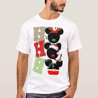 Festliches Mickey-Inspiriert Holiday T - Shirt Des