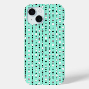 Festliches Muster mit Perlenkette und Schmuckstern Case-Mate iPhone Hülle