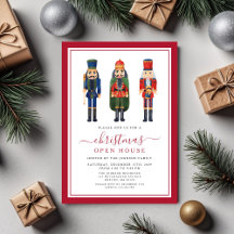 Festliches Nutcracker Weihnachts-Party Open House