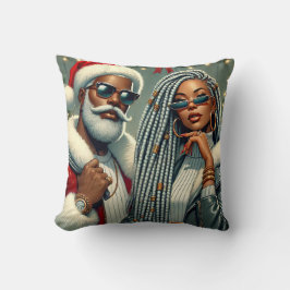 Festliches Party Santa Kissen