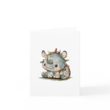 Festliches Rhinozeros