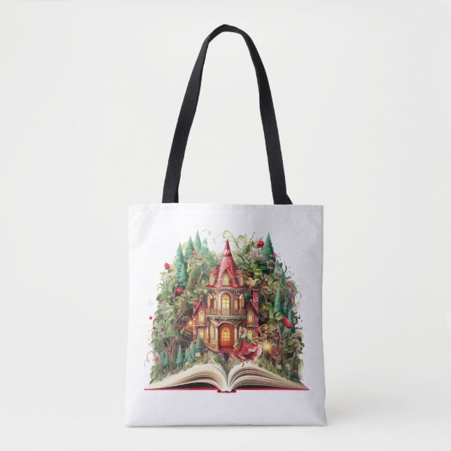 Festliches Weihnachtsbuch-Design (Vorderseite)