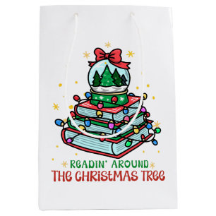 Festliches Weihnachtsbuch für Liebhaber Mittlere Geschenktüte