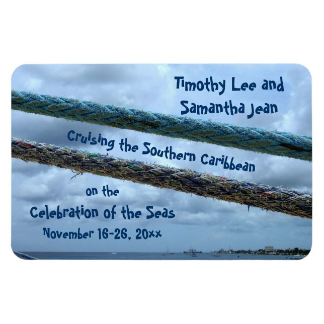 Festmachelinien-Türmarkierer Magnet (Horizontal)