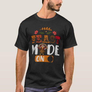 Festmodus bei Kindern, die dem Erntedank entsprech T-Shirt