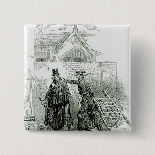 Festnahme von Herrn Smith O'Brien Button (Vorderseite)