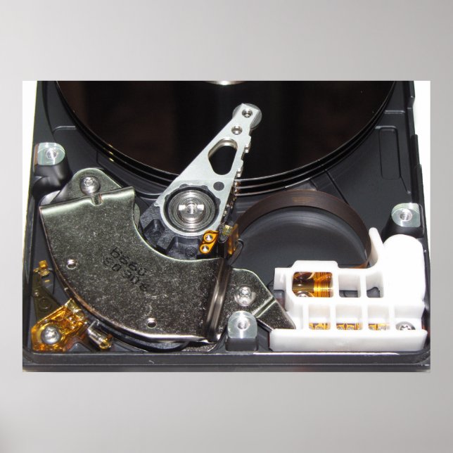 Festplatte Poster (Vorne)