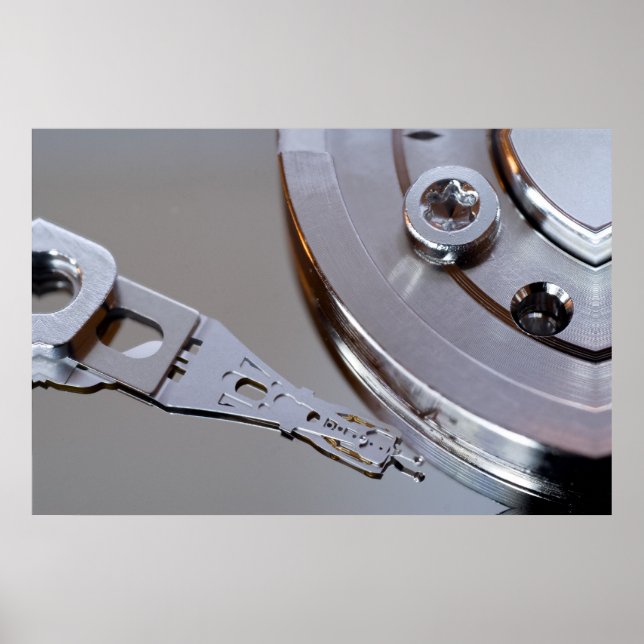 Festplatte Poster (Vorne)