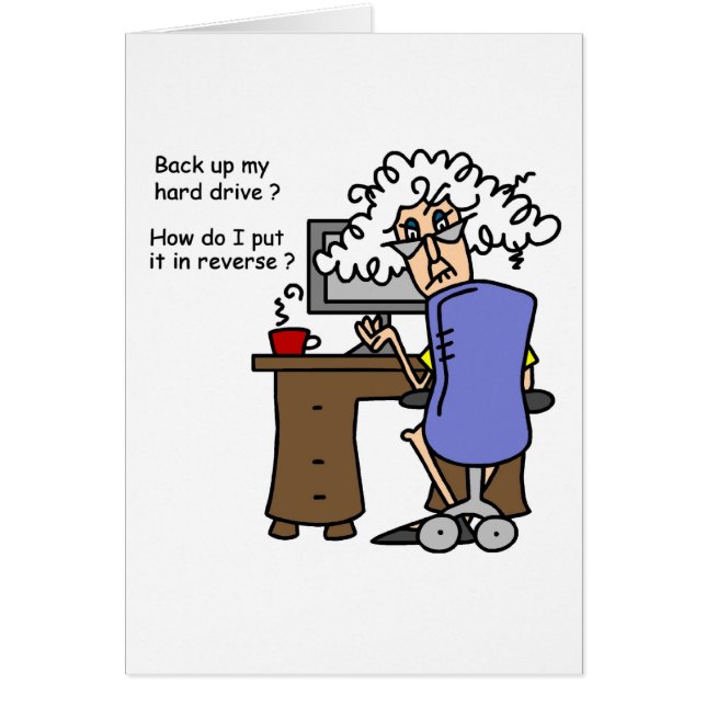 Festplattenlaufwerk-Unterstützung humorvoll (Vorne)