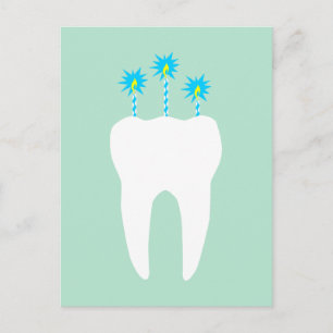 Festspielstand mit Kerzen Einladungspostkarte