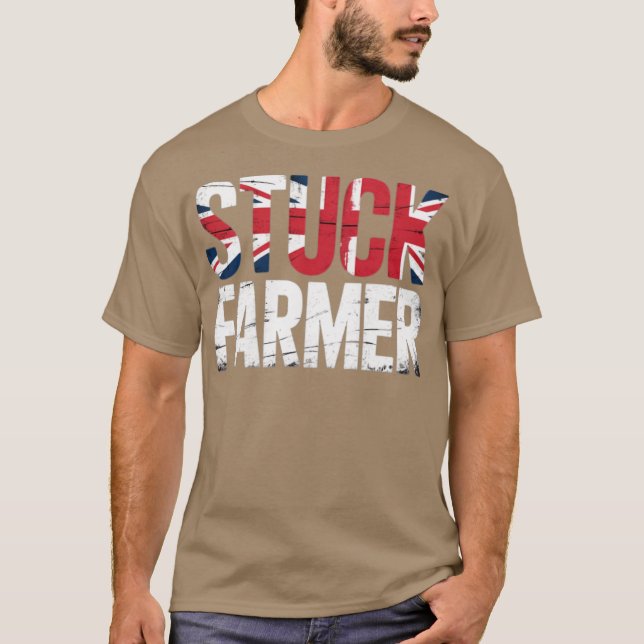 FESTSTECKENDER BAUER T-Shirt (Vorderseite)