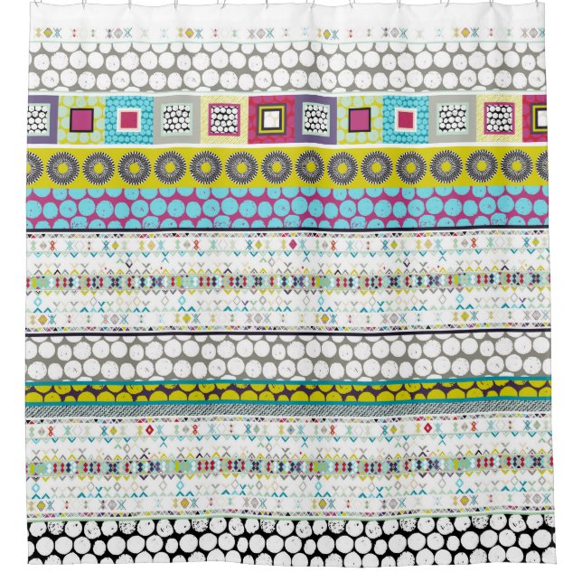 Feststreifen Duschvorhang (Vorderseite)