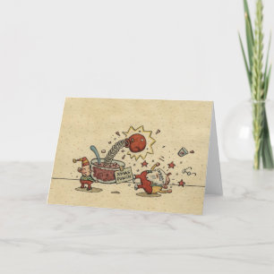 Festtagsessen Feiertagskarte