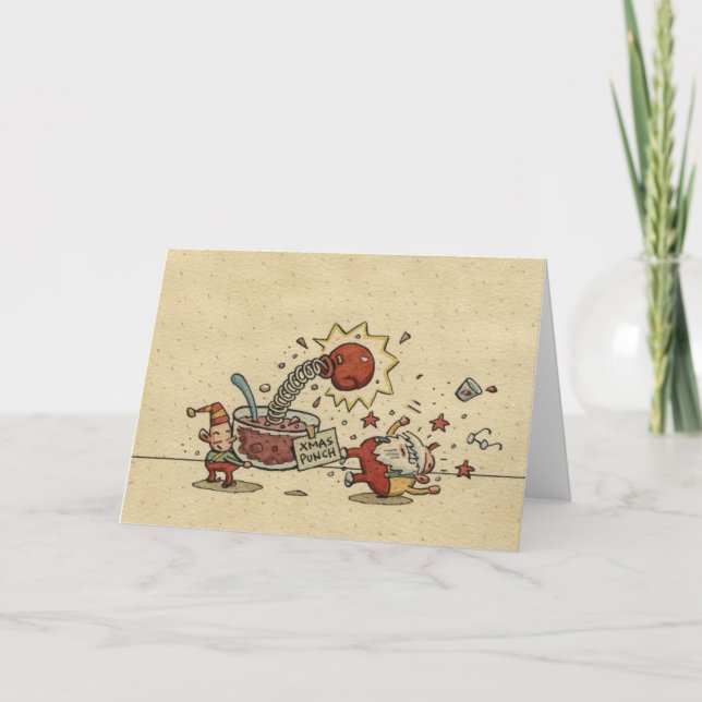 Festtagsessen Feiertagskarte (Vorderseite)