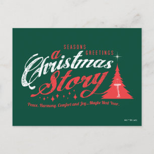 Festtagsgrüße - Eine Weihnachtsgeschichte Feiertagspostkarte
