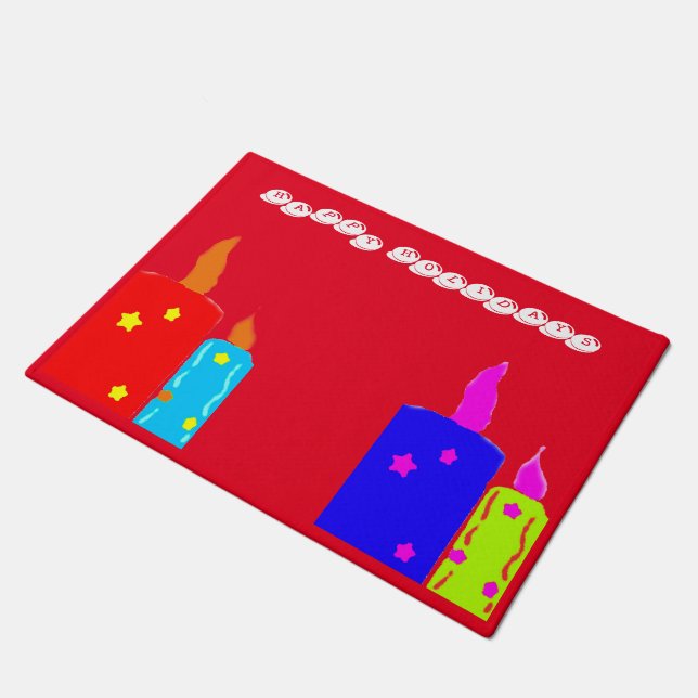 Festtür Mat Fußmatte (Schrägansicht)