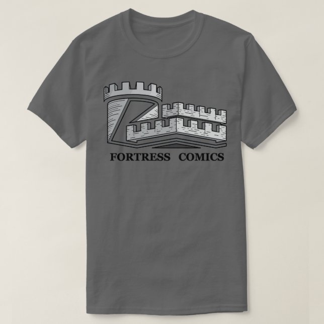 Festung Comicen T-Shirt (Design vorne)
