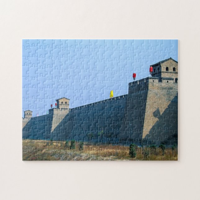 Festung der Altstadt von Pingyao - China Puzzle (Horizontal)